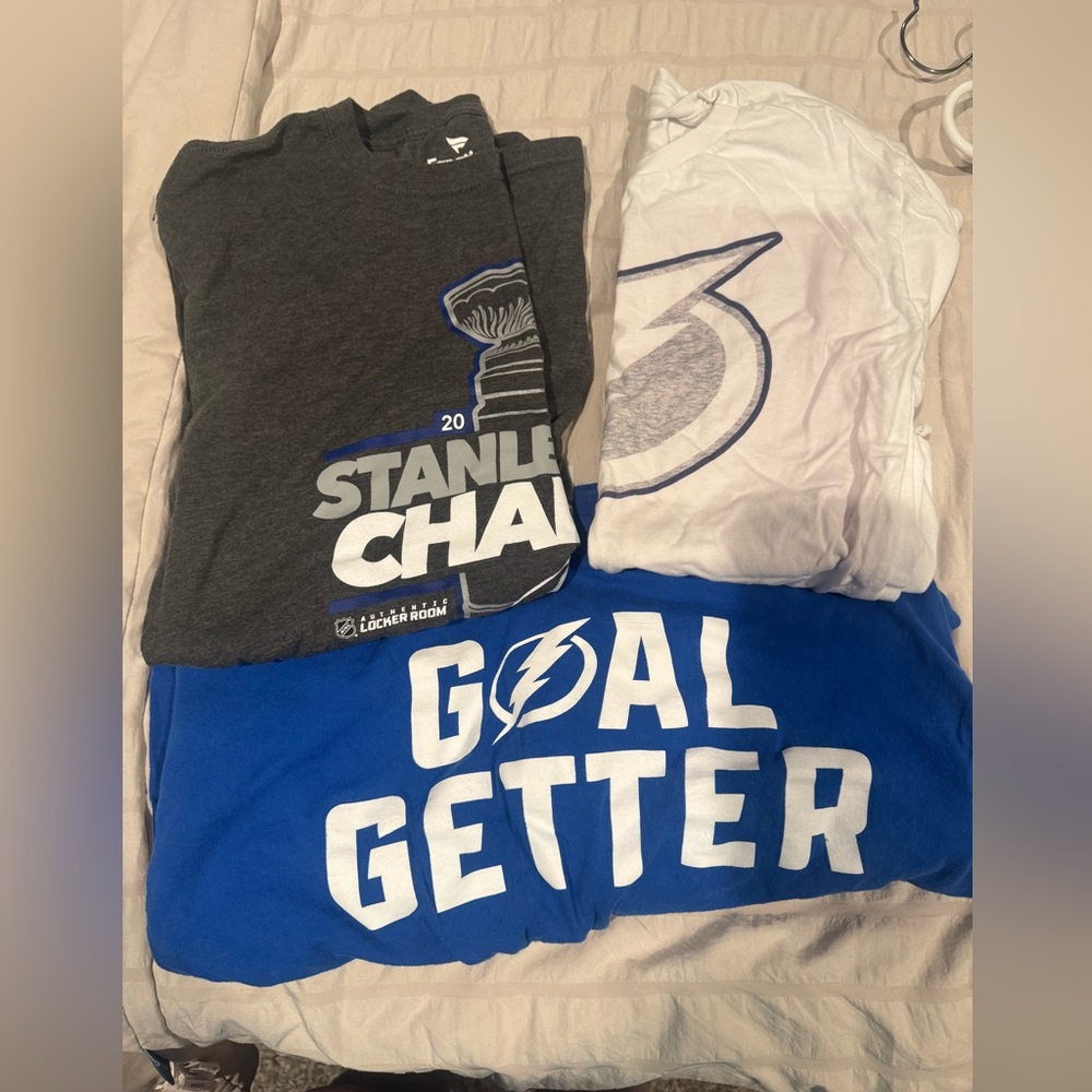 Tampa Bay Lightning T-Shirt Bundle